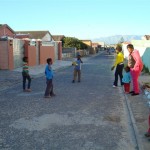 spelende kinderen in khayelitsha